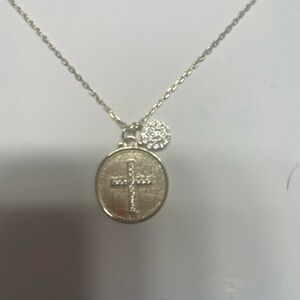 PRICE DROP!!!
Silver Cross Medallion Necklace